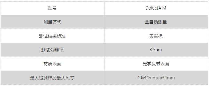 DefectAIM镜片缺陷检测仪(图1)